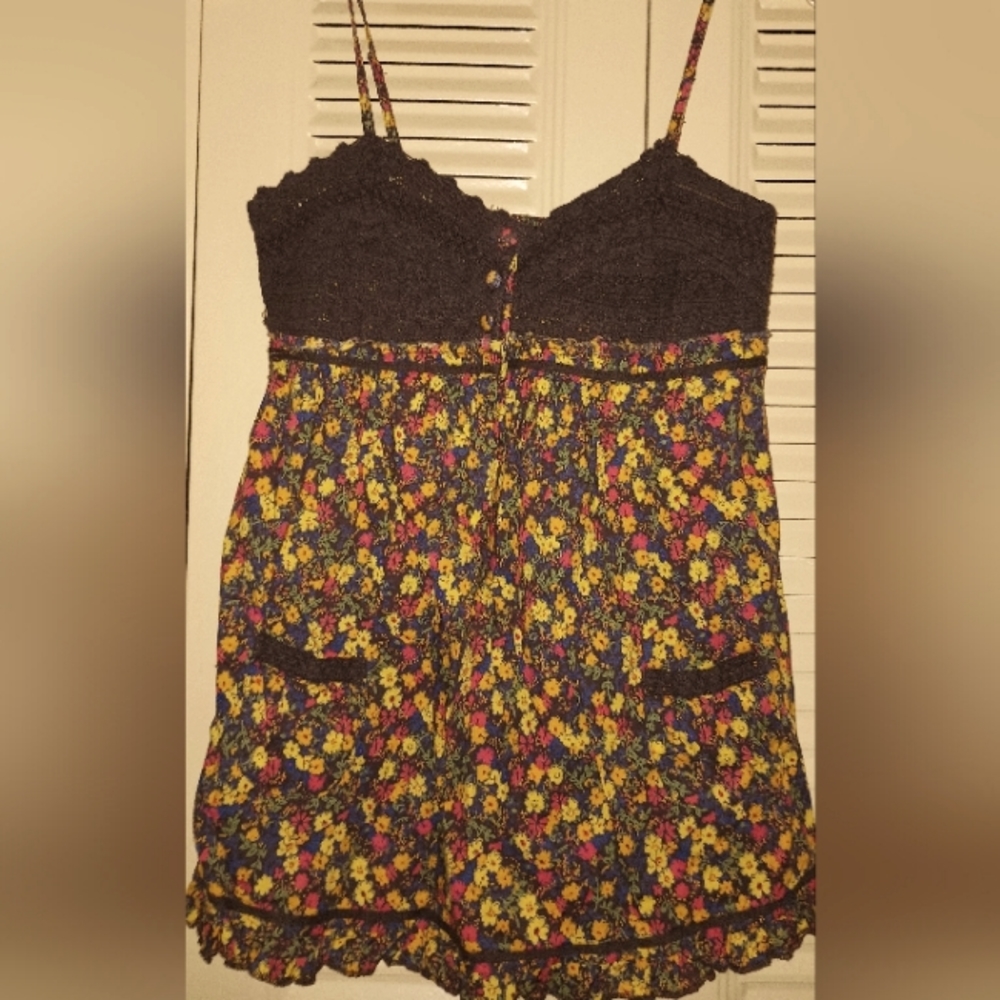 Fire Los Angeles Boho 70s style Speghetti Strap Tank Top